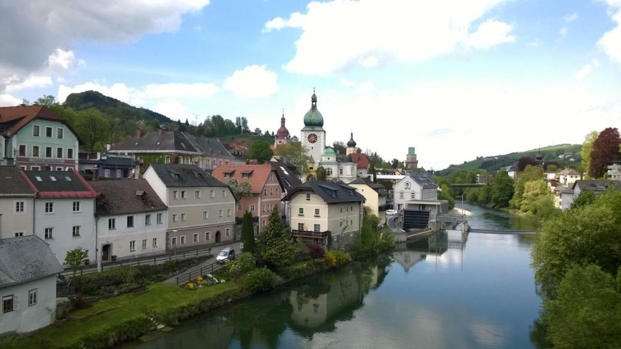 Appartement Kohlnberger ไวด์โฮเฟิน อัน แดร์อิบส์ ภายนอก รูปภาพ